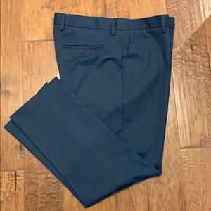 Perry Ellis Portfolio Dress Trousers - Navy Blue